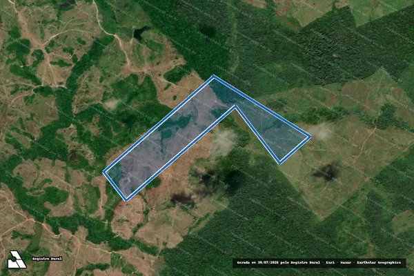 Imagem de satélite de FAZENDA ALVORADA VI - Parcela 1 em Ourém - PA