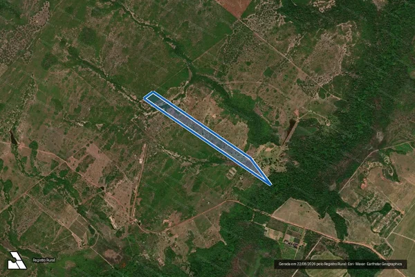 Imagem de satélite de Sítio Sonho Dourado I - Parte 1 em Rosário Oeste - MT