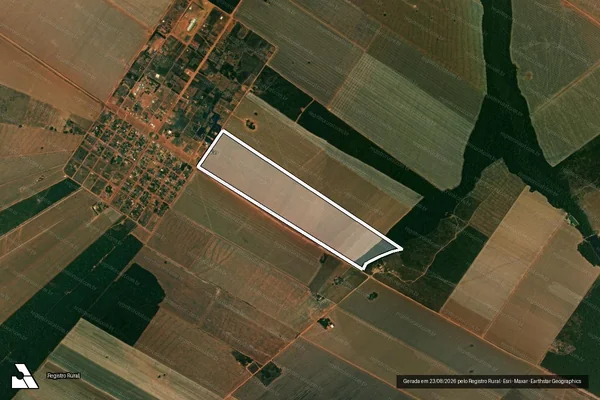 Imagem de satélite de PA BOA ESPERANÇA I, II E III_LOTE 349 - Única em Nova Ubiratã - MT