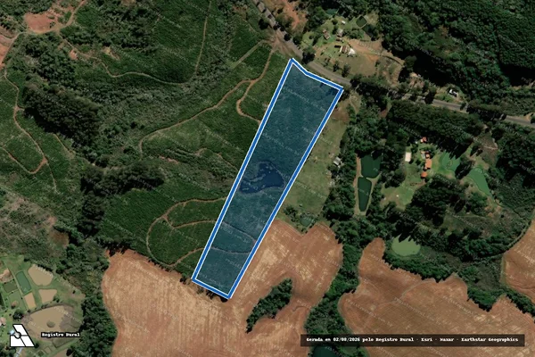 Imagem de satélite de FAZENDA KM 18 em Caçador - SC