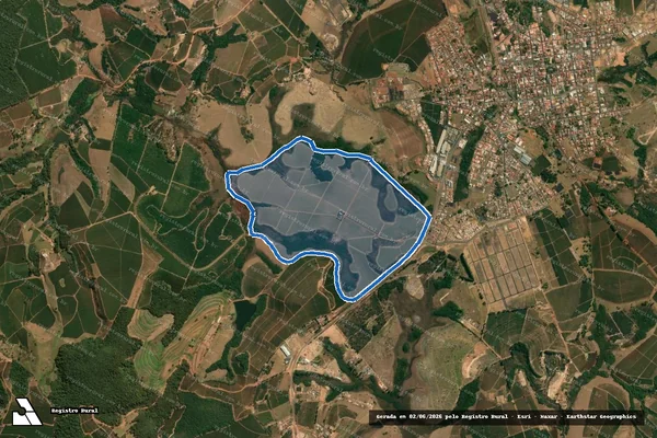 Imagem de satélite de FAZENDA SÃO JORGE - Parte 1 em Ibiraci - MG