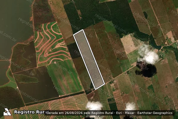 Imagem de satélite de LOTE 40 em Diamantino - MT