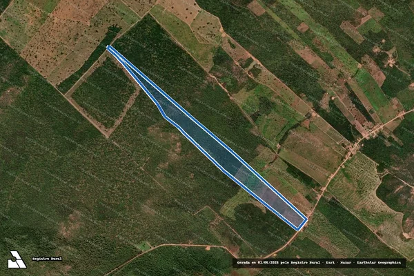 Imagem de satélite de CENTRO - Parcela 1 em Lagoa do Mato - MA