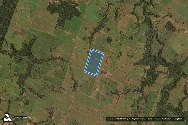 Imagem de satélite de FAZENDA DOIS RIOS em Rondonópolis - MT