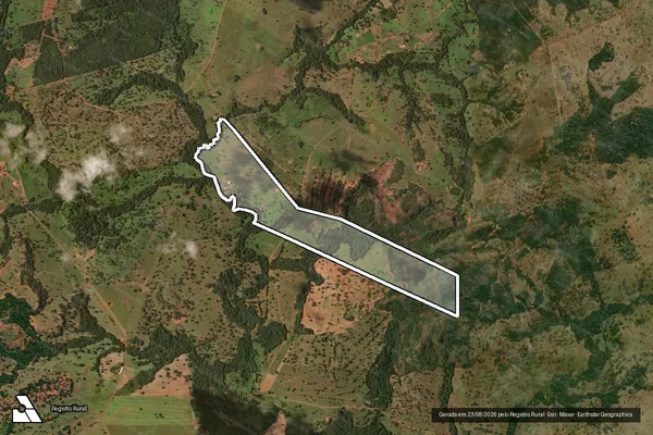 Imagem de satélite de Agropecuária Califórnia I - Parte 1 em Rondonópolis - MT