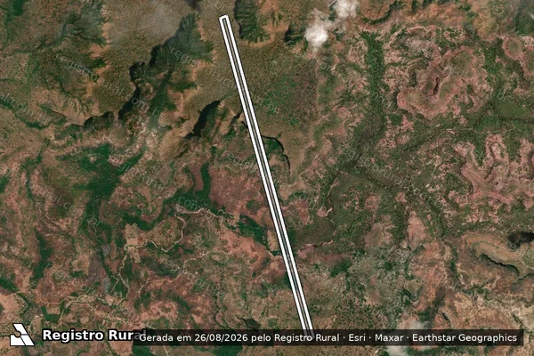 Imagem de satélite de SACO E MAZULÂNDIA - LOTE-32 em Palmeirais - PI