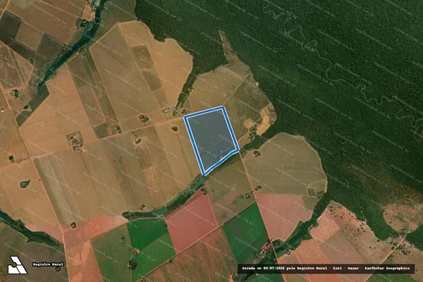 Imagem de satélite de Lote 284 ? Projeto de Assentamento Pontal do Marape - LOTE 284 em Nova Mutum - MT