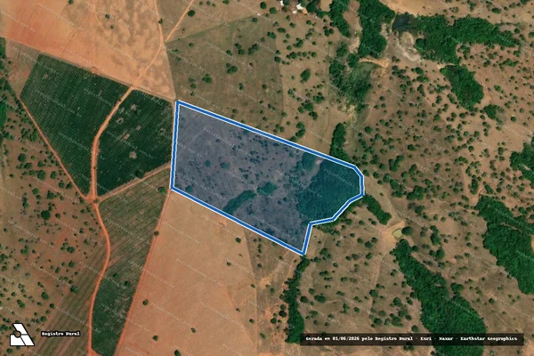Imagem de satélite de FAZENDA SANT ANA III ? DESTAQUE DA FAZENDA ARREPENDIDOS/BURITI - PARTE 2 em Corumbaíba - GO