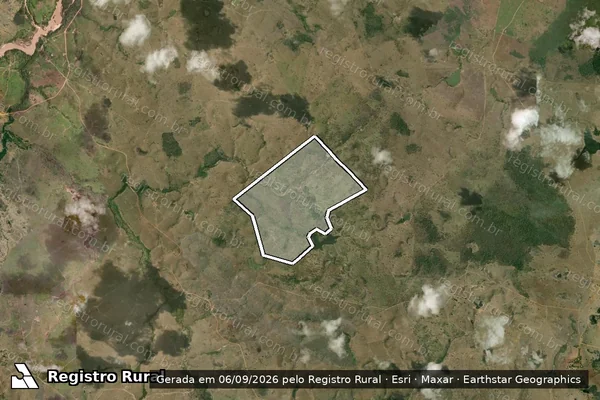 Imagem de satélite de Reserva Legal ? P.A. Dom Luciano Mendes de Almeida - Parte 1 em Salto da Divisa - MG