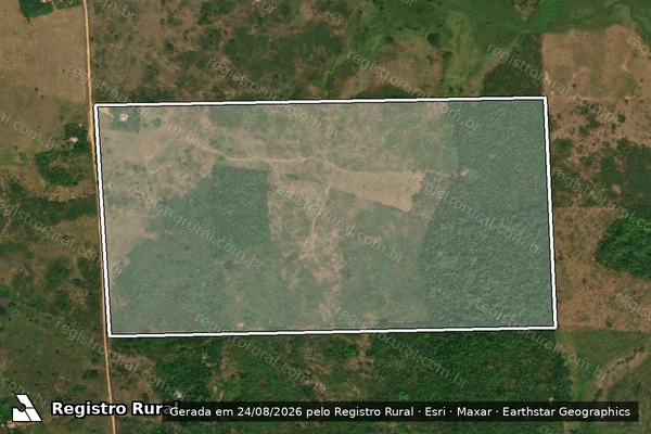 Imagem de satélite de PA SUDOESTE - LOTE 307 / LOTE 307