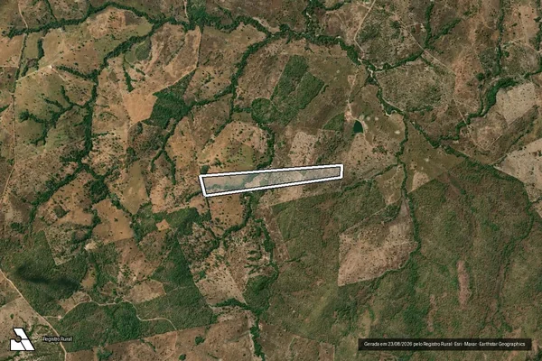 Imagem de satélite de SOBERBO - GLEBA 04 em Crixás - GO