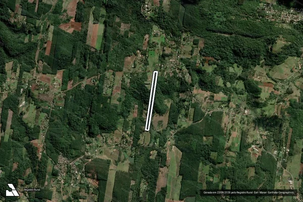 Imagem de satélite de SITIO VEDOVATTO - FRAÇÃO SUL em Estância Velha - RS