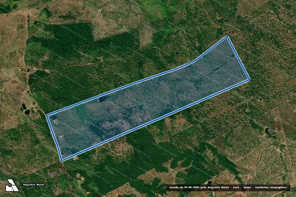 Imagem de satélite de FAZENDA SÃO LUIS em São Luís Gonzaga do Maranhão - MA