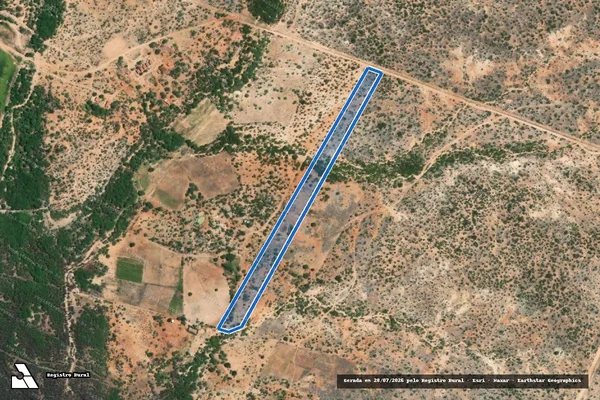 Imagem de satélite de FAZENDA COITÉ - Fazenda Coité - Parte 1 em Itacuruba - PE