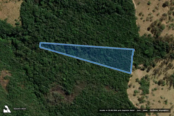 Imagem de satélite de Fazenda Alegria - GLEBA 06 em Ouro Preto - MG