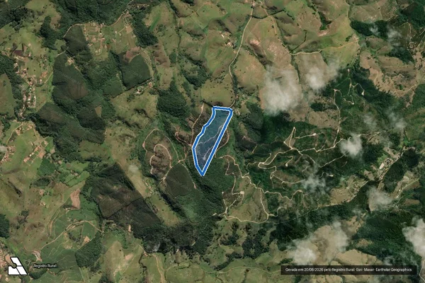Imagem de satélite de Fazenda São José em Santa Branca - SP
