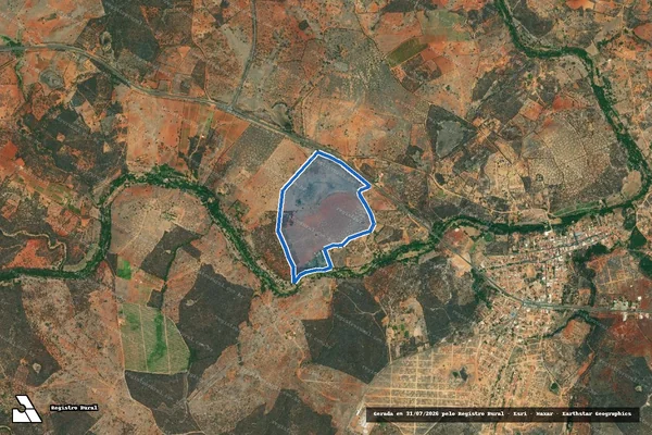 Imagem de satélite de Fazendas Quintas da Boa Vista - Parcela 03 em Caraíbas - BA