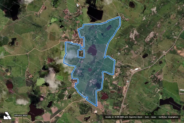 Imagem de satélite de FAZENDA ITIUBA - FAZENDA_ITIUBA em Camocim de São Félix - PE