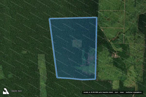 Imagem de satélite de Fazenda Cariri