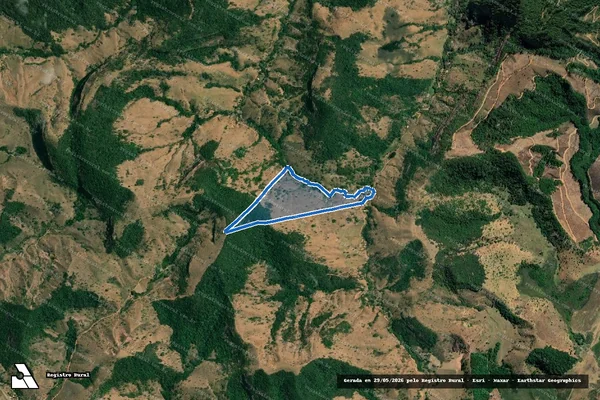 Imagem de satélite de Fazenda Sapucaia - Parcela 1 em Açucena - MG