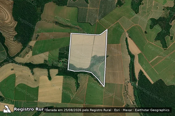 Imagem de satélite de Fazenda Cambuhy do Tatu em Matão - SP