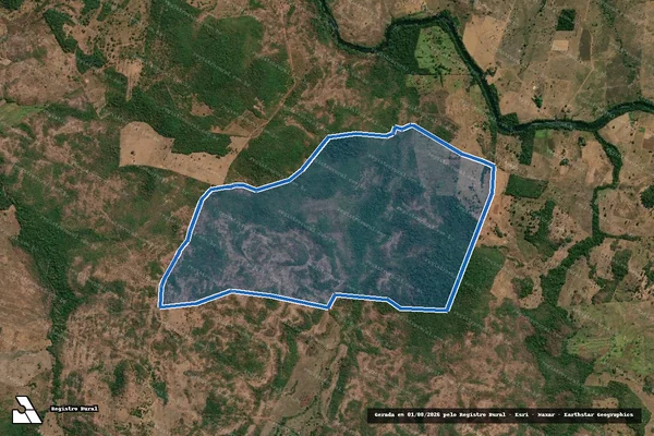 Imagem de satélite de FAZENDA BARREIRINHO em Porto Franco - MA