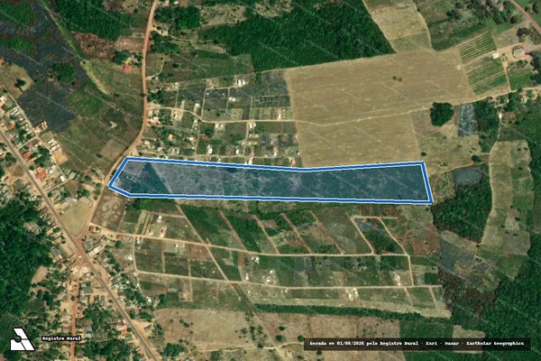 Imagem de satélite de SITIO SILVEIRA / Parte 1