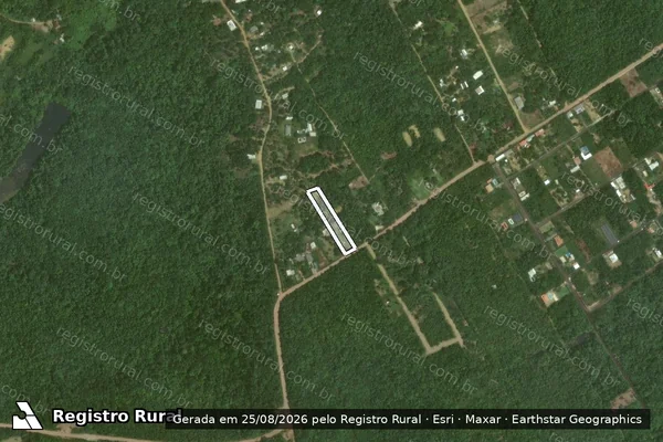 Imagem de satélite de Pic Bela Vista - Gleba 03 - Sitio Chaves / Parte 1