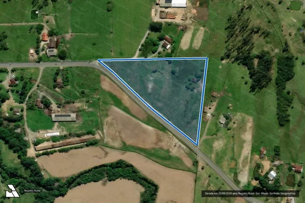 Imagem de satélite de SITIO DO VALMIR GHISLANDI - SITIO DO VALMIR GHISLANDI em Siderópolis - SC