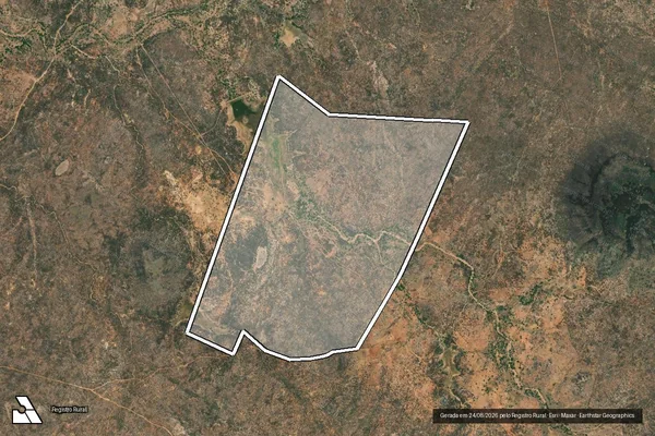 Imagem de satélite de FAZENDA RECREIO LAGRADOURO - Parte 1 em Pedro Avelino - RN