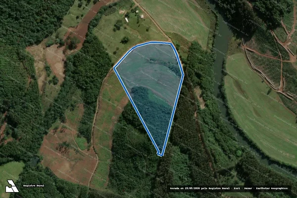 Imagem de satélite de SITIO ARCARI - SITIO ARCARI - GLEBA A em Passos Maia - SC