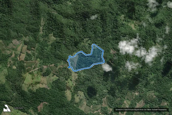 Imagem de satélite de Fazenda Promissão - Parcela 1 em Santa Luzia - BA