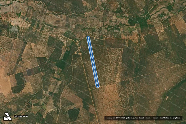 Imagem de satélite de Fazenda São Joaquim - Parte 1 em Santo Antônio do Retiro - MG