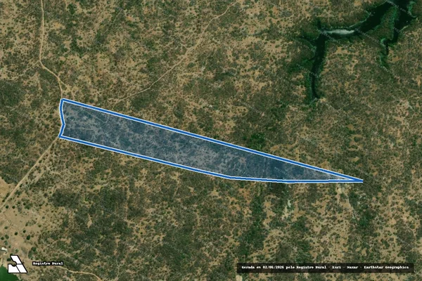 Imagem de satélite de FAZENDA VARZINHA ? PARCELA 16 - Parte 1 em Iracema - CE