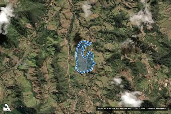 Imagem de satélite de Fazenda Machado - Parte 3 em Joanésia - MG