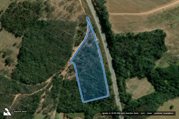 Imagem de satélite de FAZENDA BOA VISTA - Parte 2 em Carmo da Mata - MG