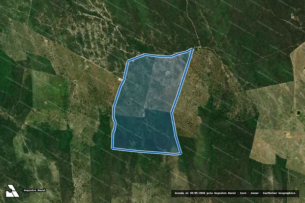Imagem de satélite de FAZENDA MACACO - Parte 1 em Tobias Barreto - SE