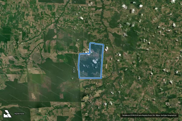 Imagem de satélite de GLEBA ALTO-GUAMÁ II