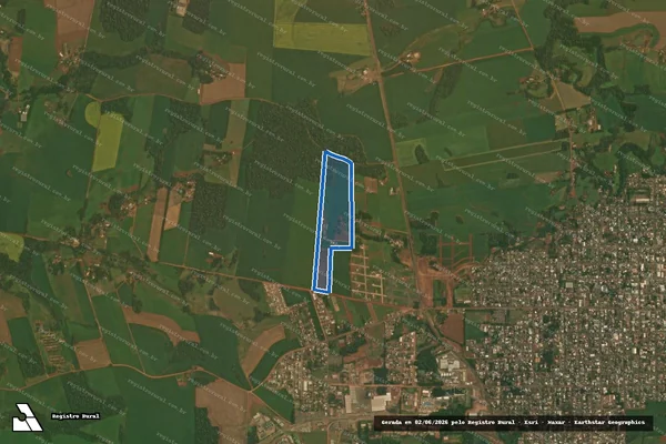 Imagem de satélite de Sem denominação  - PARTE 1 em Ibirubá - RS