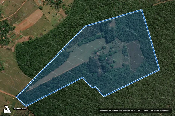 Imagem de satélite de SITIO MONJOLINHO - GLEBA A1-A - Parte 1 em Araraquara - SP