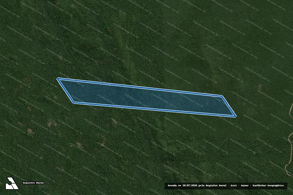 Imagem de satélite de FAZENDA SÃO MARCOS - LOTE 16 - FAZENDA SÃO MARCOS - LOTE 16 em Rondolândia - MT