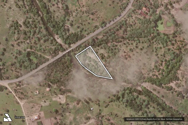 Imagem de satélite de Fazenda Pedra da Chica - Parte 1 em Pé de Serra - BA