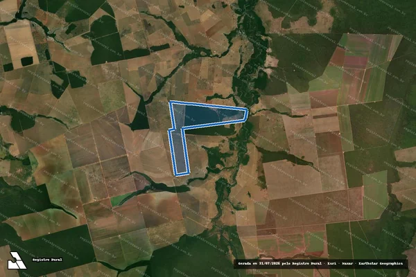 Imagem de satélite de FAZENDA RESERVA / Parte 1 em Paranatinga - MT
