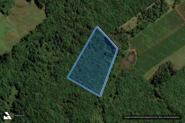 Imagem de satélite de Jardins de Monet - Parcela 34 em Caxias do Sul - RS