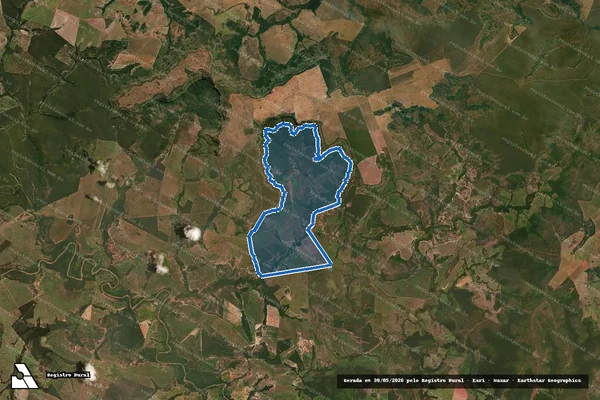 Imagem de satélite de Fazenda São José em Barra do Garças - MT
