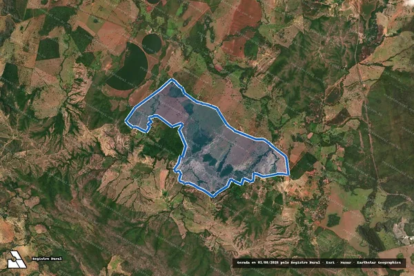 Imagem de satélite de FAZENDA CÓRREGO RICO - PARTE - Gleba D em Planaltina - GO