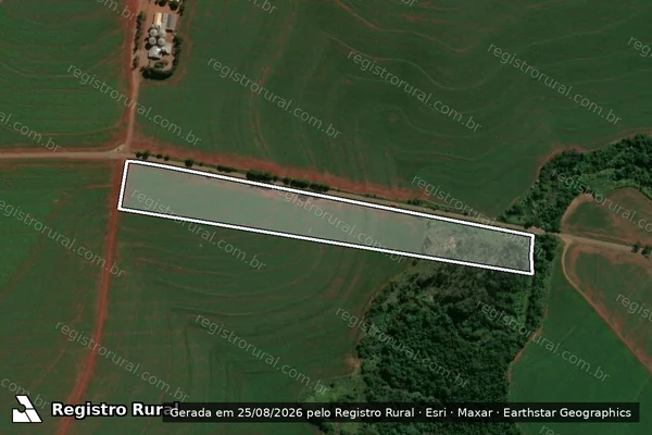 Imagem de satélite de FAZENDA FLORAI - Parte 1 em Floraí - PR