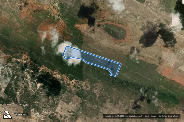 Imagem de satélite de Fazenda Prado II - Parte 2 em Itatim - BA