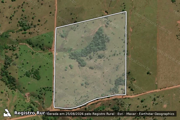 Imagem de satélite de Lote Rural 01-R, Gleba 25-A, St. Nova Esperança, P.F. Corumbiara, Gleba Santa Cruz - Parcela 1 em Corumbiara - RO