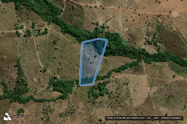 Imagem de satélite de FAZENDA BOA ESPERANÇA - Parcela 1 em Porto Franco - MA